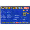 MMPC52  Transfers for B.R. Container Wagon 'Conflat A' and BD Container