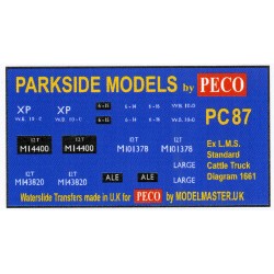 Modelmaster 8048 BR 16T Steel Mineral Wagon Fitted Parkside PC19 Transfers OO 