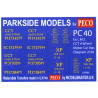 MMPC40  Transfers for ex L.M.S. C.C.T. Motor Car Van