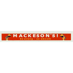 ADV09  4mm Scale Bus Side Advert :  MACKESONS