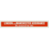 ADV12  4mm Scale Bus Side Advert : LONDON AND MANCHESTER ASSURANCE