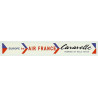 ADV13  4mm Scale Bus Side Advert : AIR FRANCE -  CARAVELLE
