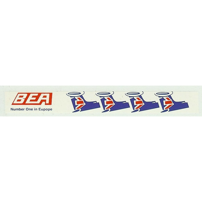 ADV14  4mm Scale Bus Side Advert : BEA