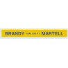 ADV15  4mm Scale Bus Side Advert : MARTELL BRANDY 