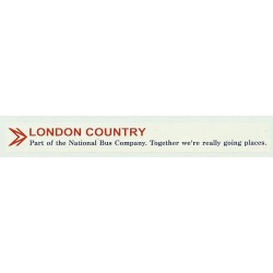 ADV17 1:76th Side Advert : LONDON COUNTRY