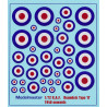AC601 R.A.F. ROUNDELS WWII Type 'A' 1915-1942