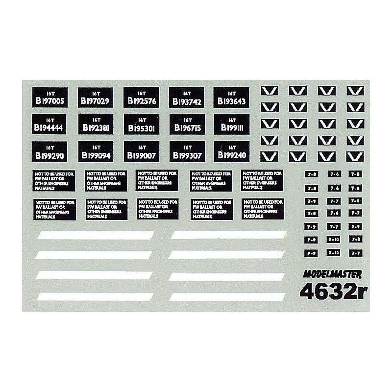 MM4632 Ex S.N.C.F. & Ex M.O.S. Cupboard Door & Slope Sided 16T Mineral Wagons