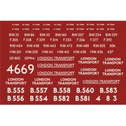 MM4669 LONDON TRANSPORT Service & Engineering Department Wagons & Brake Vans