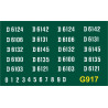 G917 N.B DE Type 1, Bo-Bo, D6100 series, WHITE