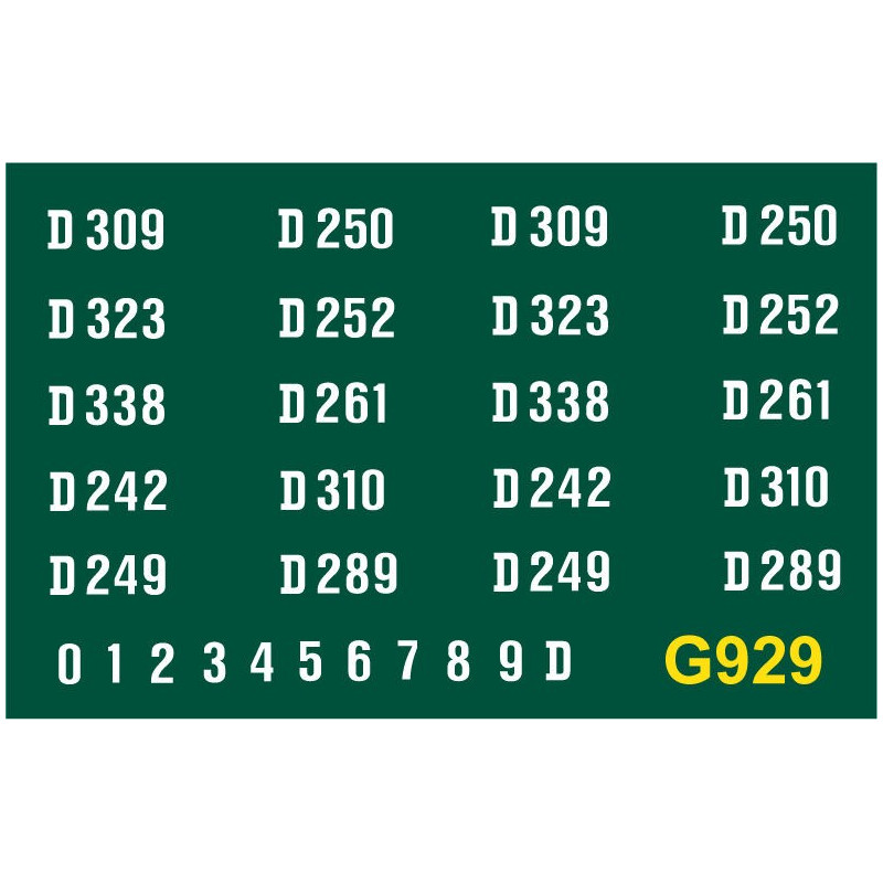 G929 E.E. Type 4 1Co-Co1, D200 series, WHITE