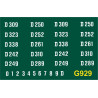 G929 E.E. Type 4 1Co-Co1, D200 series, WHITE