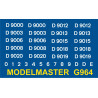 G964 'Deltic' Type 5, D9000 series, WHITE
