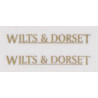 MB6074 WILTS & DORSET gold u/lined (small for front/rear)