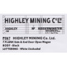 P067 HIGHLEY MINING Co Ltd.