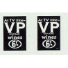 MB5746 Upper Front Ads: VP Wine (Black & white) 1940/50s