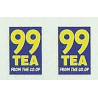 MB5757 Upper Front Ads: 99 Tea for the Co-op (Blue & cream)1960s