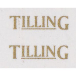 MB6055 TILLING gold underlined for coaches