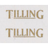 MB6055 TILLING gold underlined for coaches