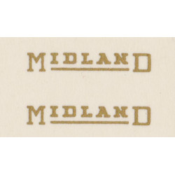 MB6028 MIDLAND RED. Small gold