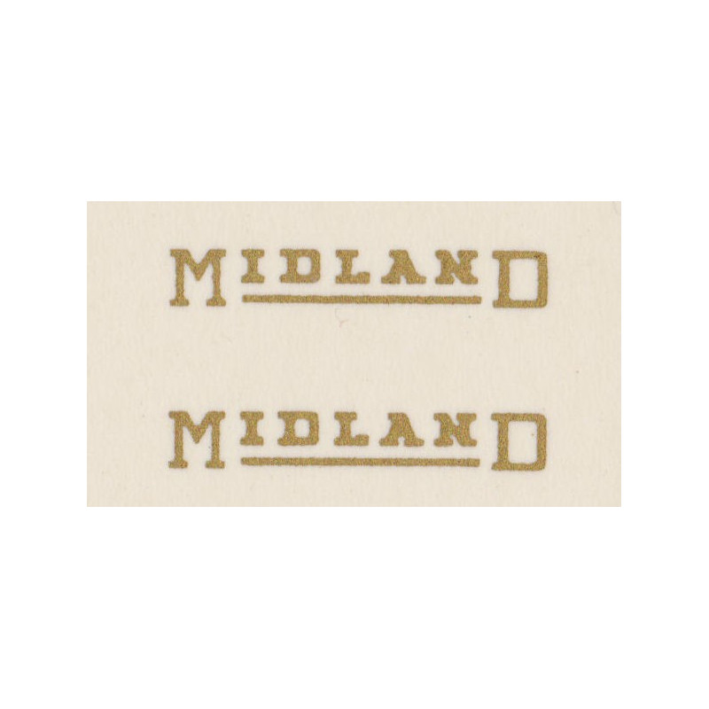 MB6028 MIDLAND RED. Small gold