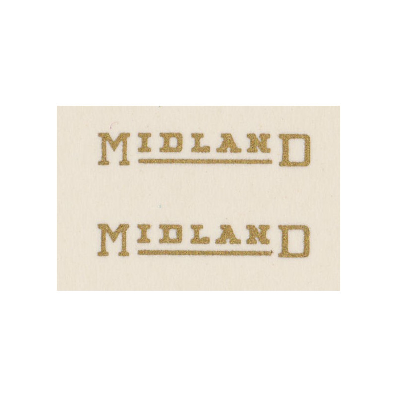 MB6027 MIDLAND RED. Medium gold