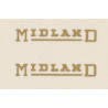 MB6027 MIDLAND RED. Medium gold