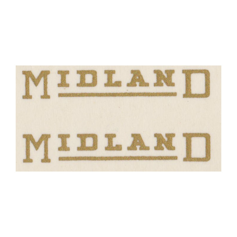 MB6026 MIDLAND RED. Large gold