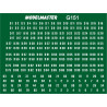 MM7021  Pre 1974 Green Liveried B.R.Diesel & Electric Loco Lettering & Numbering  (WHITE)