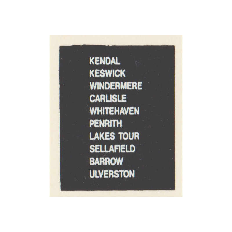 D72 CARLISLE WINDERMERE LAKES TOUR BARROW KESWICK KENDAL PENRITH SELLAFIELD WHITEHAVEN ULVERSTON