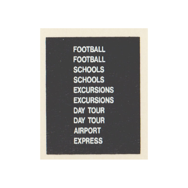 D73 2 x DAY TOUR 2 x FOOTBALL 2 x EXCURSION 2 x SCHOOLS AIRPORT EXPRESS