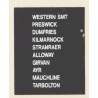 D79 WESTERN SMT PRESTWICK DUMFRIES KILMARNOCK STRANRAER ALLOWAY MAUCHLINE GIRVAN AYR TARBOLTON