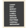 D84 CARDIFF BARRY NEWPORT SWANSEA LLANELLI ABERGAVENNY ABERDARE PONTYPRIDD CAERPHILLY