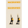 MB5451 MACBRAYNES yellow & black complete with highlander figures