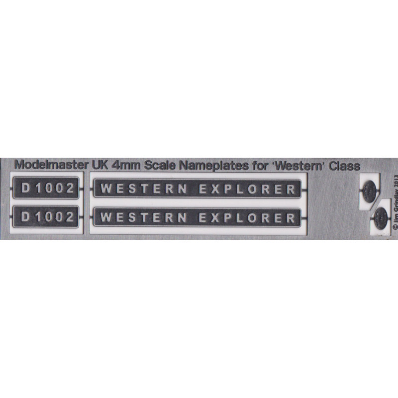 D1002 WESTERN EXPLORER